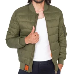 Blouson doudoune Bombers Original Dallas Kaki