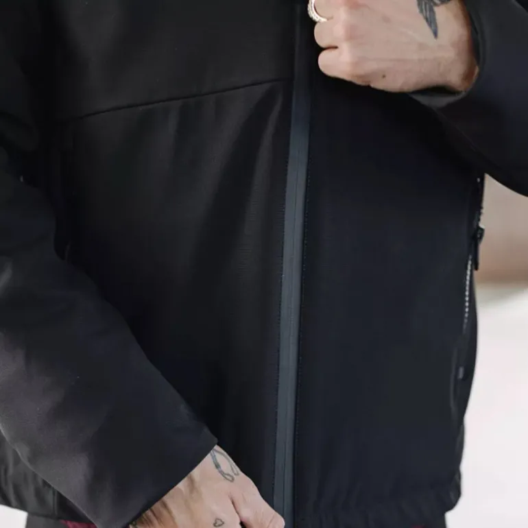 Blouson manteau imperméable Freeman T Porter Belleau noire