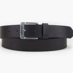 Ceinture Levis ® free metal en cuir noir