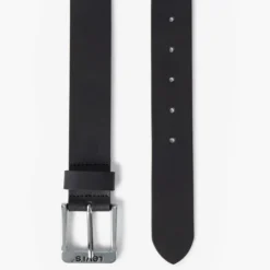 Ceinture Levis ® free metal en cuir noir