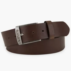 Ceinture Levis ® new ducan en cuir marron
