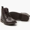 Chaussures Boots Levi's ® en cuir brun