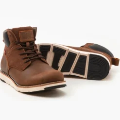 Chaussures Boots Levi's ® Jax Plus en cuir marron