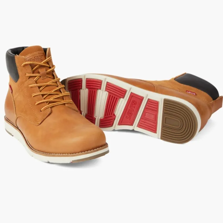 Chaussures Boots Levi's ® Jax Plus en cuir beige