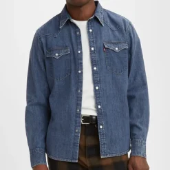 Chemise en jean Levis Barstow Western lower haight