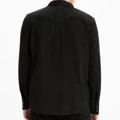 Chemise en jeans noir Levis Barstow Western