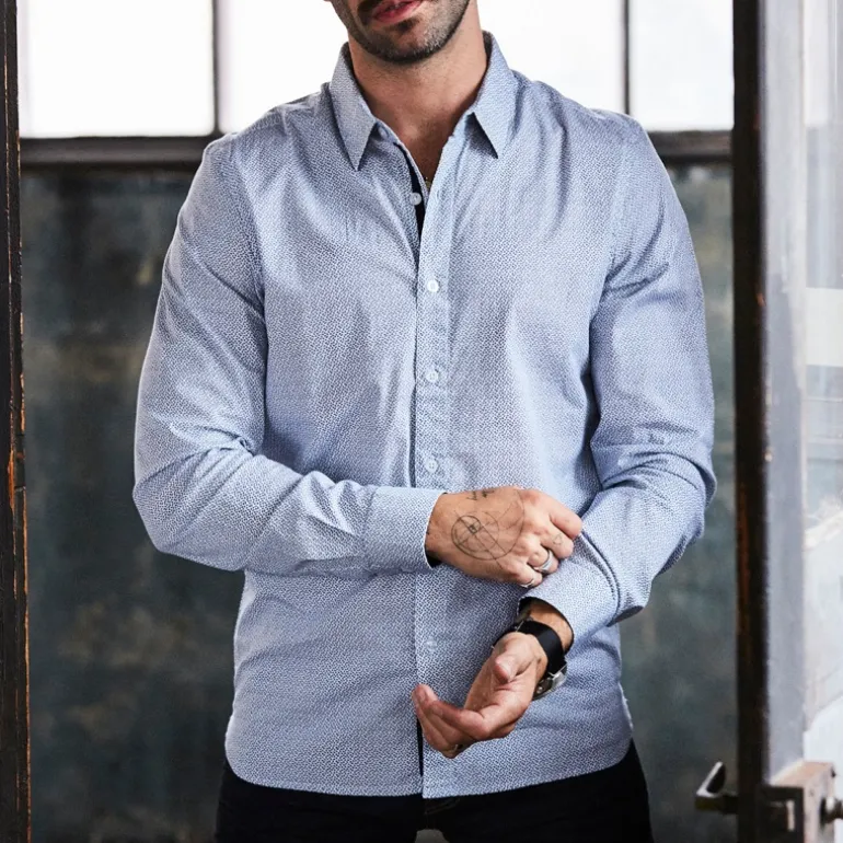 Chemise Freeman T Porter homme Come Leaf