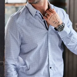 Chemise Freeman T Porter homme Come Leaf