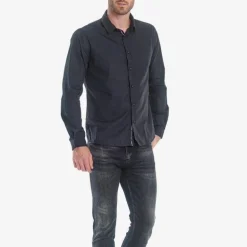 Chemise Le Temps des Cerises Dorus en coton noir