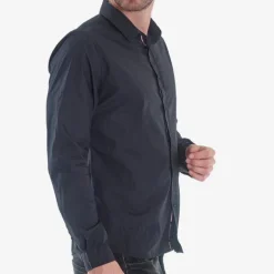 Chemise Le Temps des Cerises Dorus en coton noir