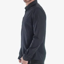 Chemise Le Temps des Cerises Dorus en coton noir