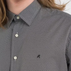 Chemise Replay Jeans pour homme à motifs
