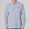 Chemise Us Polo Assn Dirk en coton blanc rayé