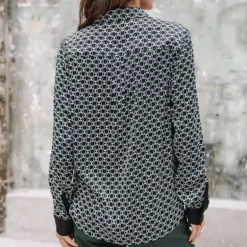 Chemisier Freeman T Porter Clorisse chain noir