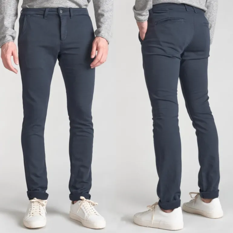 Chino Jogg Le Temps des Cerises Kurt bleu marine