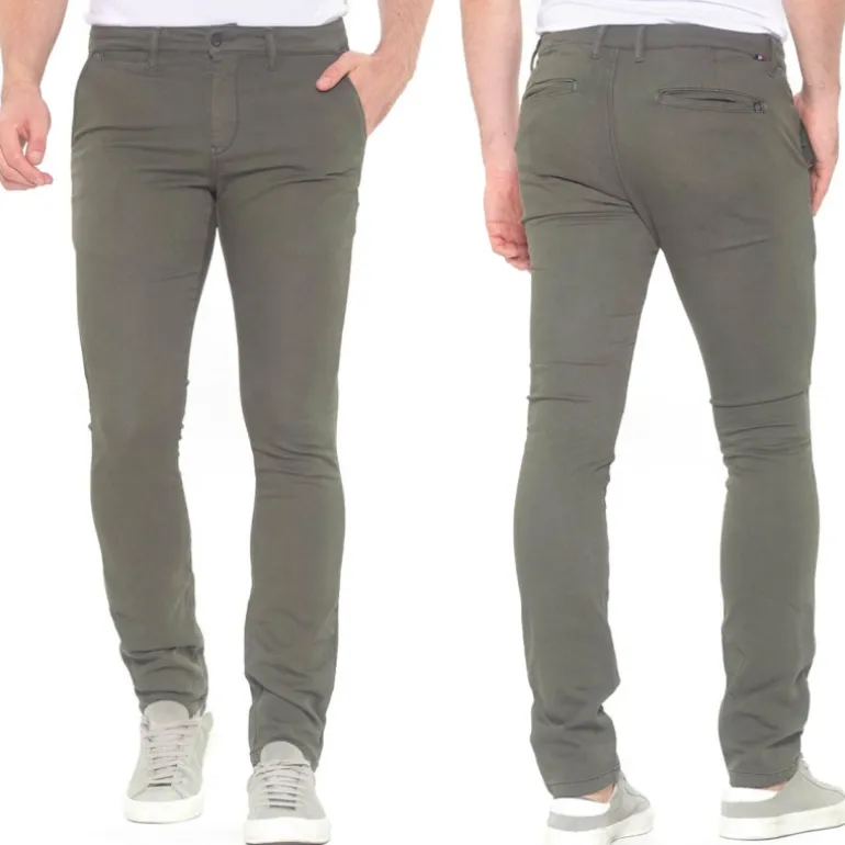 Chino Jogg Le Temps des Cerises Kurt kaki