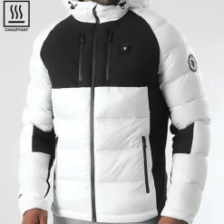 Doudoune chauffante Comme Des Loups Andorre blanc pour homme