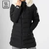 Doudoune longue chauffante femme Comme Des Loups Stockholm noire