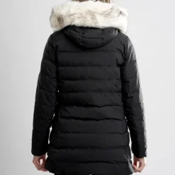 Doudoune longue chauffante femme Comme Des Loups Stockholm noire