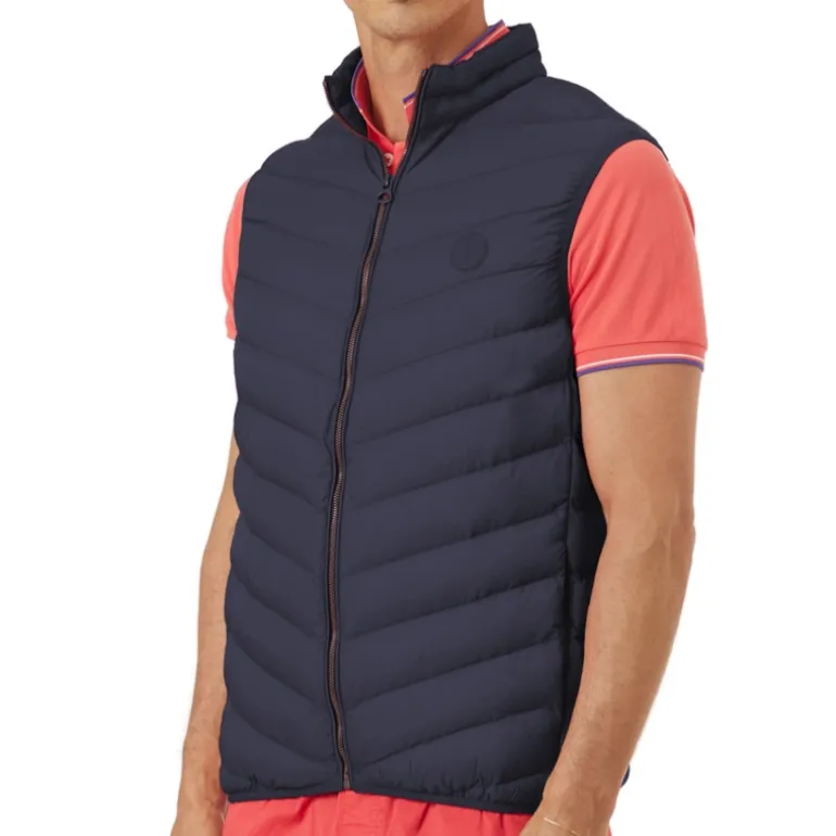 Doudoune sans manches Us Polo bleu marine