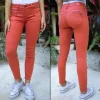 Jean 7/8 éme femme Freeman T Porter Alexa Cropped rose
