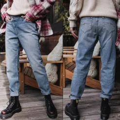 Jean Boyfriend Freeman T Porter Harper Fitz 100% Coton