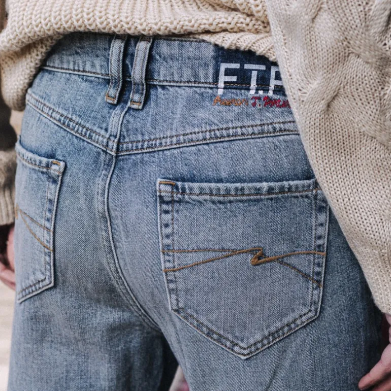 Jean Boyfriend Freeman T Porter Harper Fitz 100% Coton