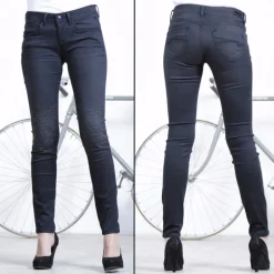 Jean femme Freeman T Porter Clara noir Farken coupe slim