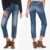 Jean femme Le Temps des Cerises 418 W9075 coupe droite mom
