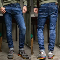 Jean homme Freeman T Porter Dustee Old coupe slim