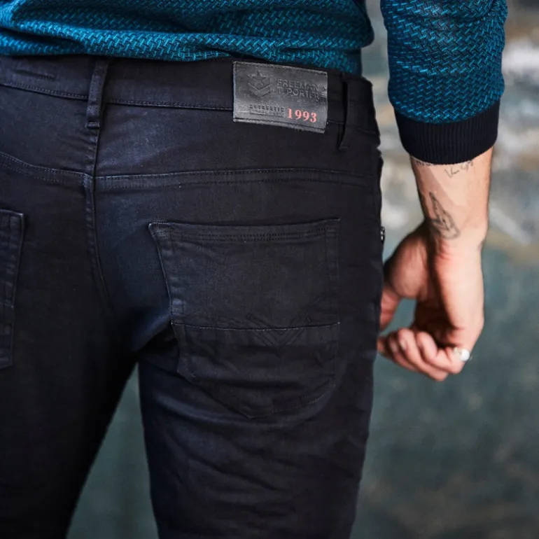 Jean homme Freeman T Porter Dustee Slim Blue Black