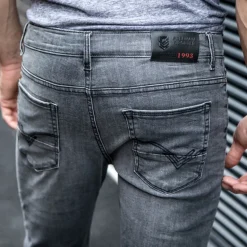 Jean homme Freeman T Porter Dustee slim gris sky silver en promo