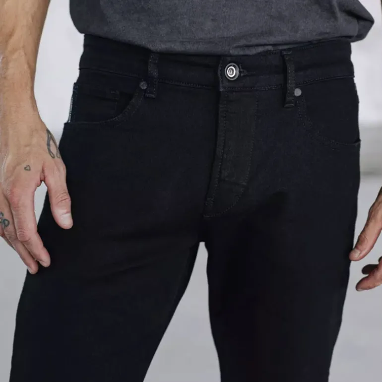 Jean homme Freeman T Porter Dustee Noir coupe slim