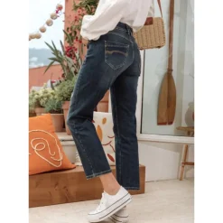 Jean large 7/8eme femme Freeman T Porter Loreen fanada