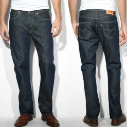 Jean Levi's ® 501 délavage brut Marlon coupe droite