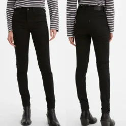 Jean Levi's ® femme 720 high rise super skinny taille haute noir