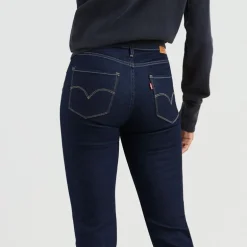 Jean Levi's ® femme 724 High Rise straight brut to the nine coupe droite taille haute