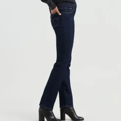 Jean Levi's ® femme 724 High Rise straight brut to the nine coupe droite taille haute
