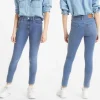 Jean Levi's femme 720 super skinny taille haute eclipse craze