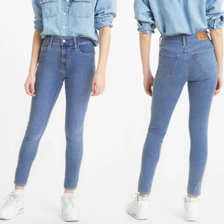 Jean Levi's femme 720 super skinny taille haute eclipse craze