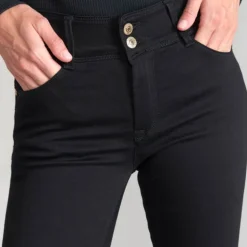 Jean taille haute Le Temps des Cerises Ultra Pulp High Slim noir