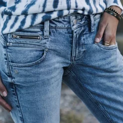 Jeans 7/8 éme Freeman T Porter Alexa Cropped Flamenco