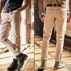Jeans beige Freeman T Porter Jimmy California