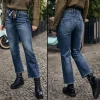 Jeans bootcut cropped Freeman T Porter femme Norma Power