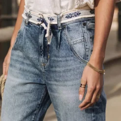 Jeans Boyfriend Freeman T Porter Natasha Fitz 100% Coton