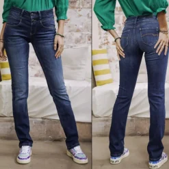 Jeans femme Freeman T Porter Madie Fever coupe droite
