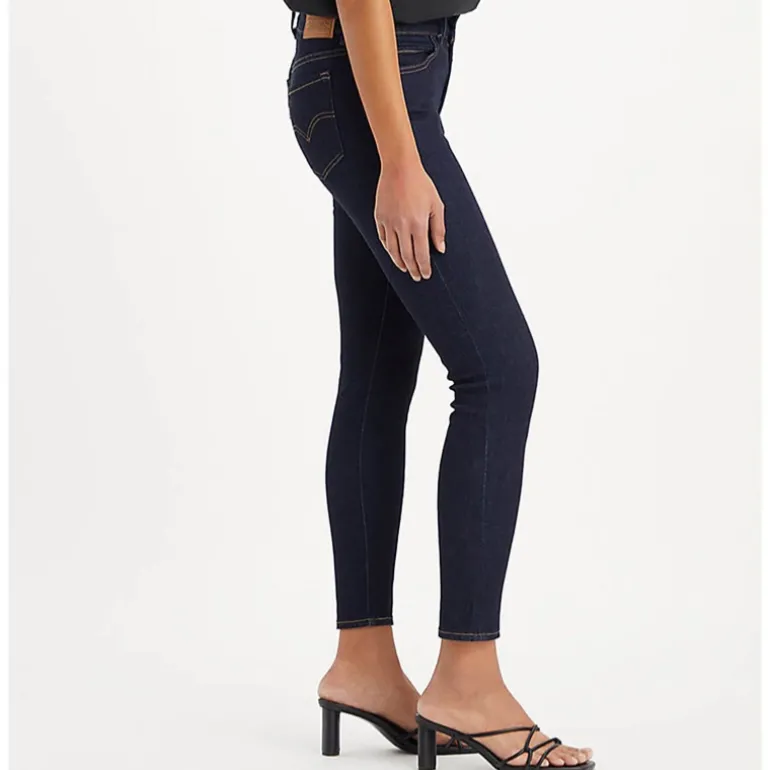 Jeans femme Levi's ® 711 brut blue wave rinse