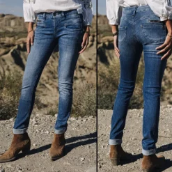 Jeans Freeman T Porter Alexa Slim Magic Denim Malaysia