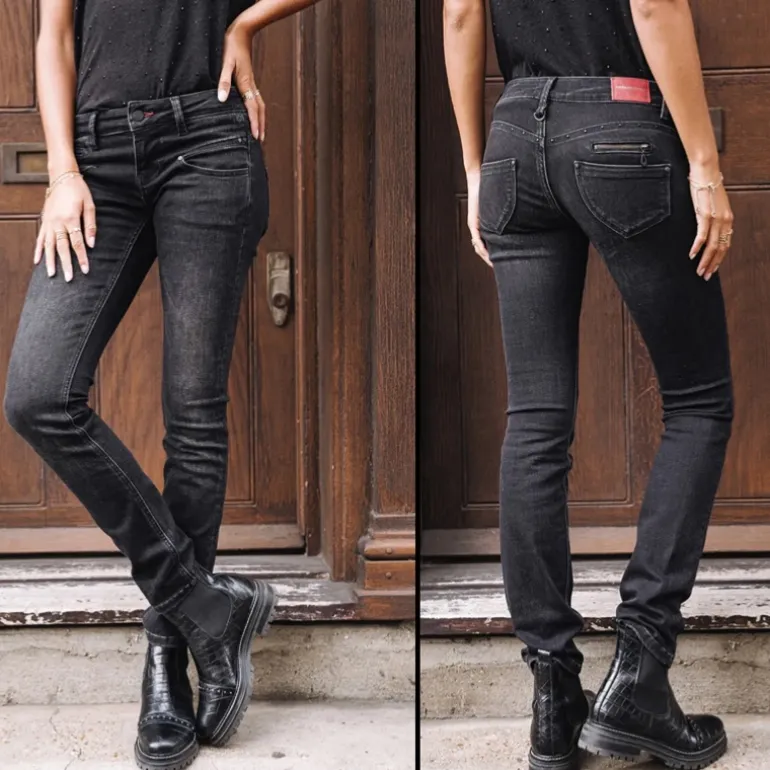 Jeans Freeman T Porter Alexa Slim Bosilla pour femme