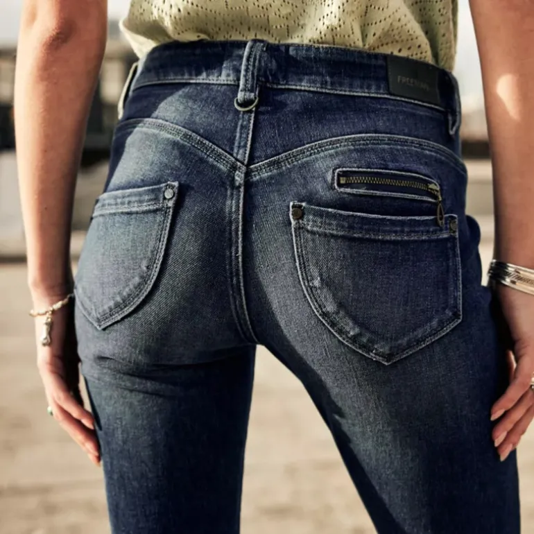 Jeans Freeman T Porter Alexa High Waist Cropped Philadelphia